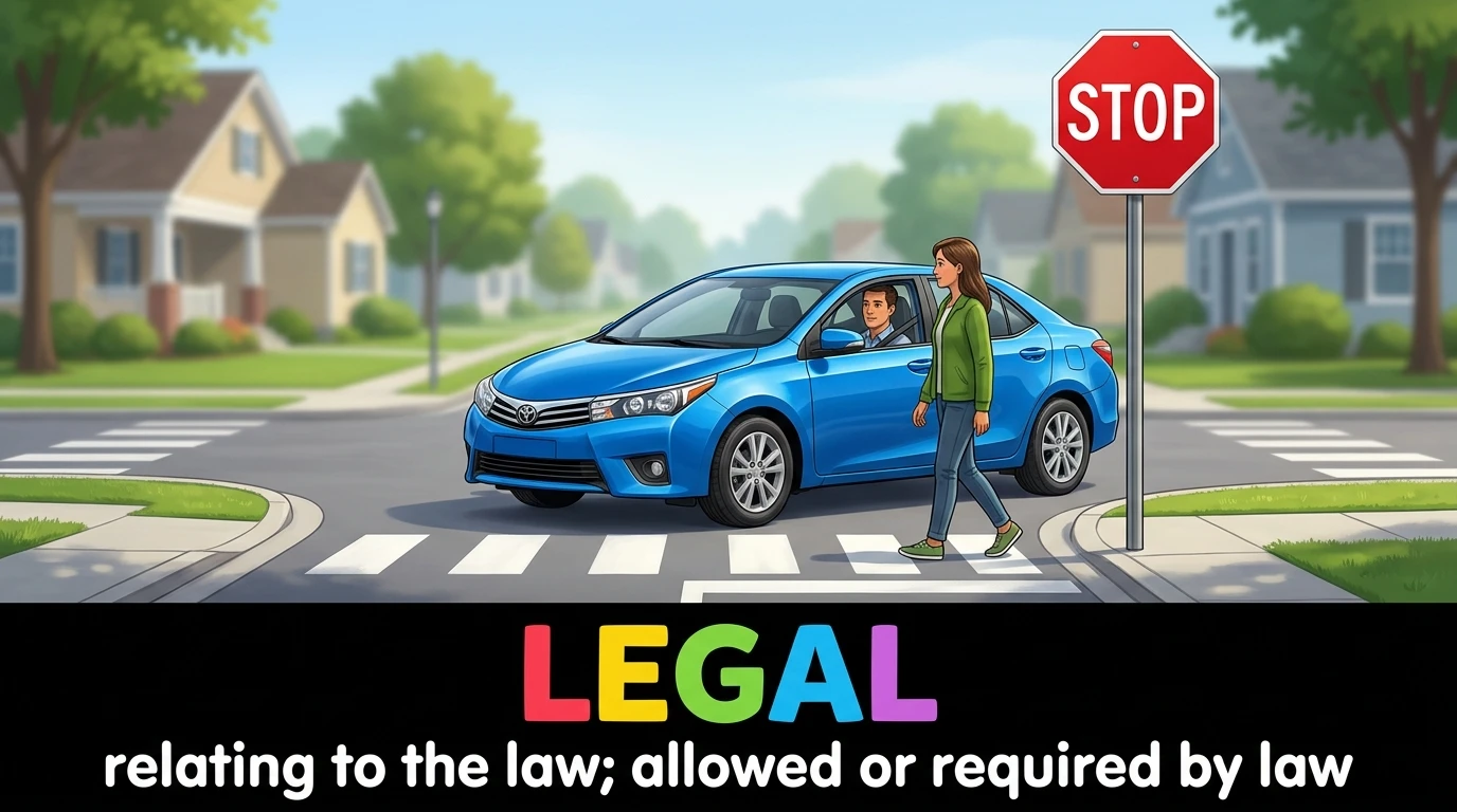 English Illustration for legal